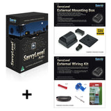 SavvyLevel, External Mount & External Wiring Kit for Caravans with a Metal Front Wall freeshipping - Sunseeker Touring