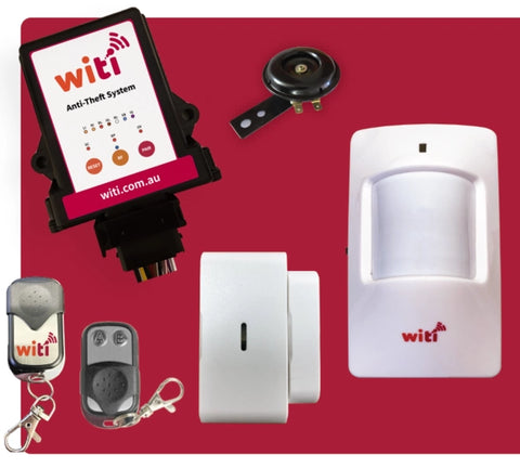 WiTi Anti Theft System with Intrusion Detection